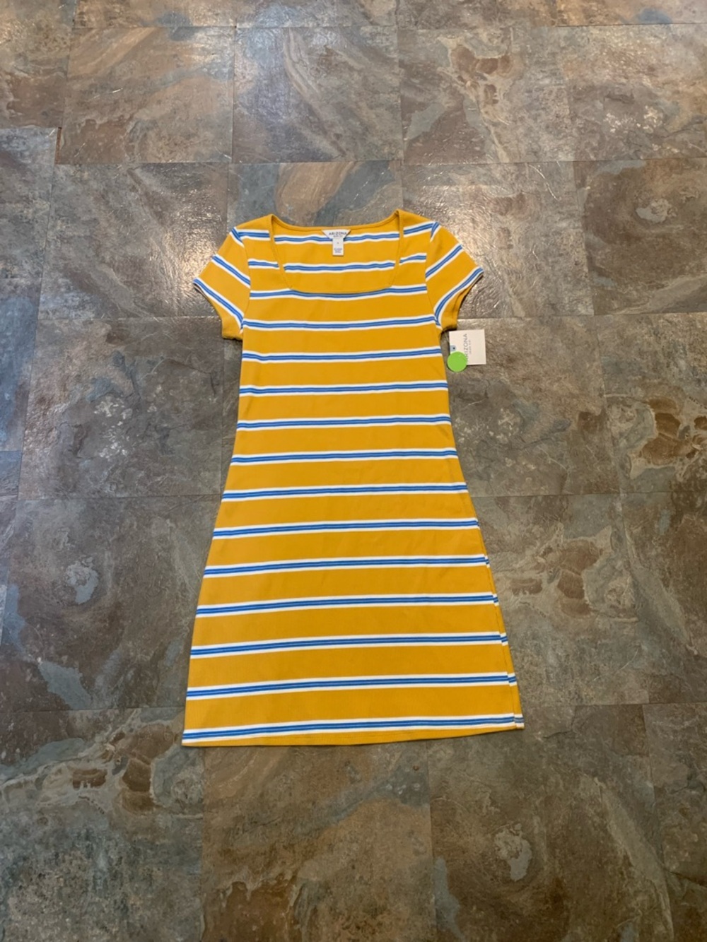 Arizona Jean co. Yellow dress, size S. NWT
